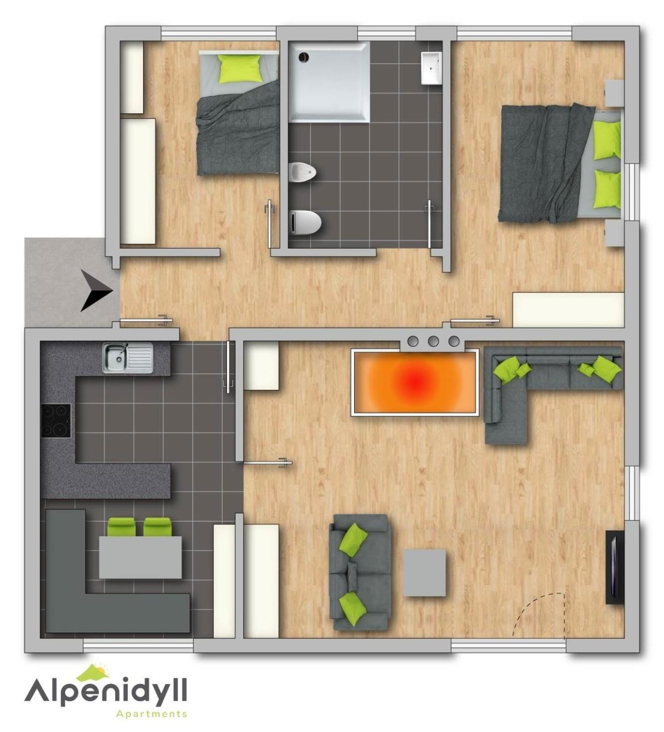 Huberhof 1 By Alpenidyll Apartments ชลัดมิง ภายนอก รูปภาพ